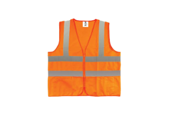 GFB006 HIGH VISIBILITY  VEST- ORANGE